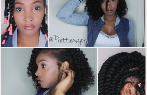 flat twist out