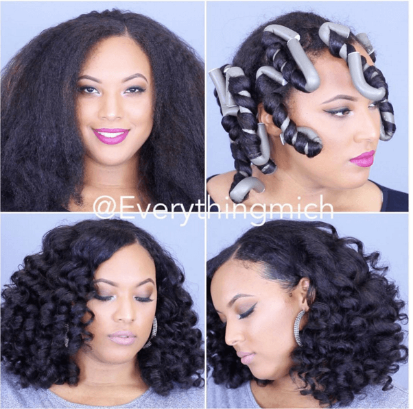 BIG Bouncy Flexirod Curls BIG Bouncy Flexirod Curls