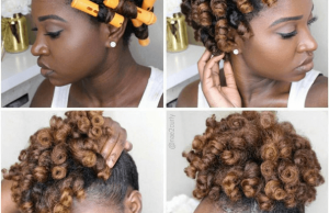perm rod set curls