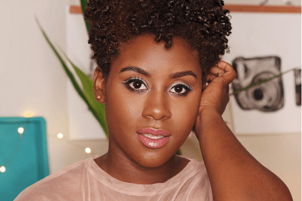 Twist & Curl Natural Hair Tapered Cut Tutorial using ONLY 1 Product