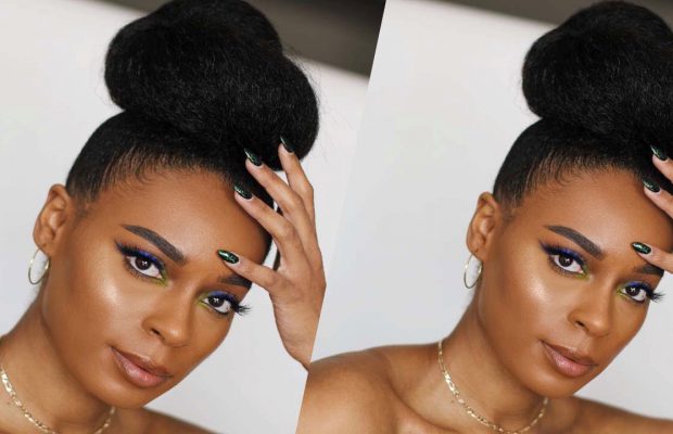 Super Affordable The 1 99 Top Knot Bun Tutorial Protective Style
