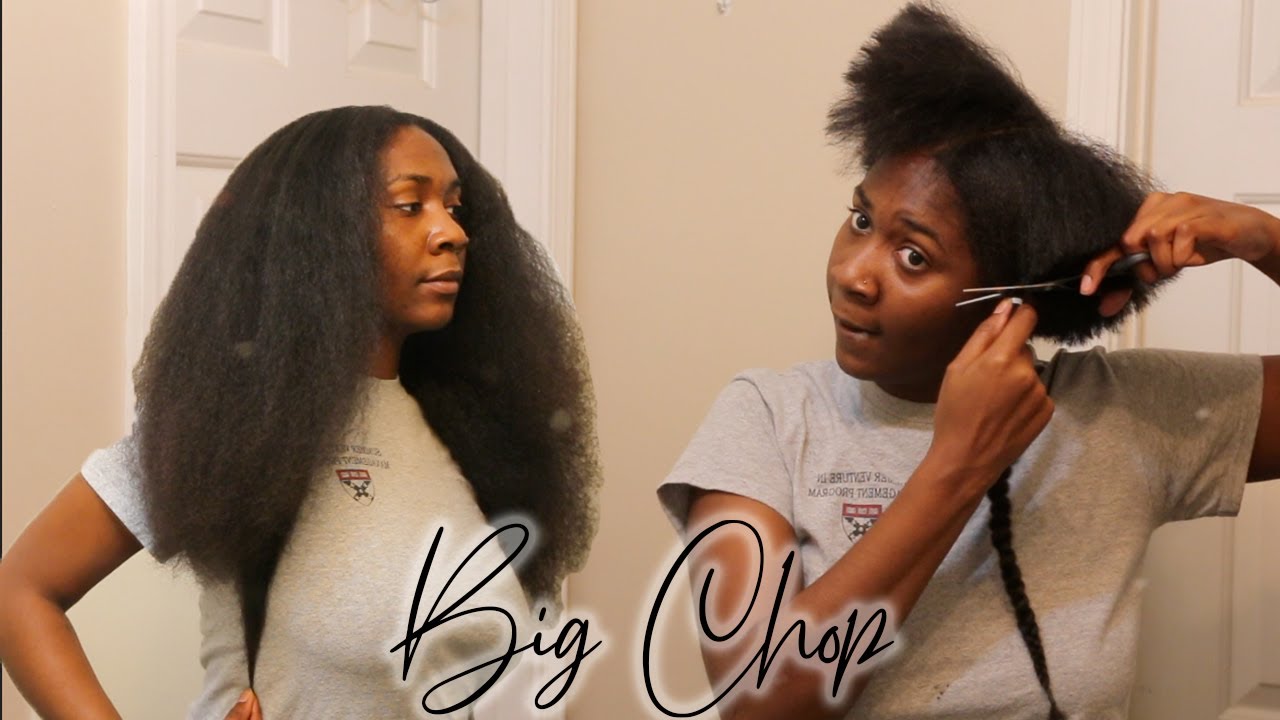 Watch Nia Cutting Off All HER Hair | Waist length To TWA Big Chop 2019